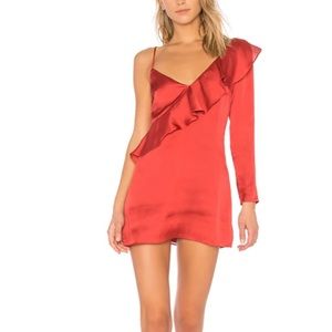 Lovers + friends mini dress red small